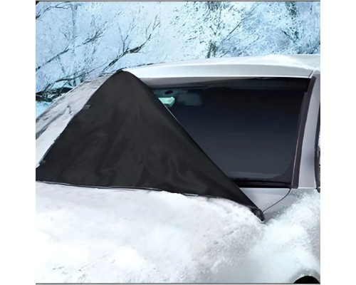 Захисна накидка - чохол на лобове скло автомобіля від льоду, снігу та сонця 210х125х145 см