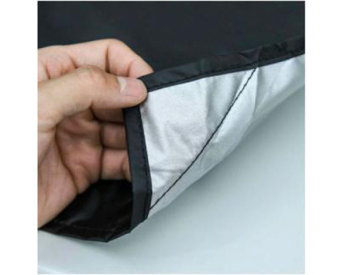 Накидка чохол на лобове скло авто на магнітах 210х145х125 + 2 чохла на дзеркала