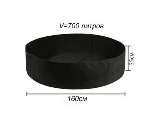 Садова клумба 160х35см/603л