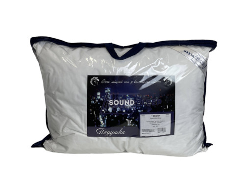 Подушка антиалергенна лебедячий пух Tender SoundSleep тик 40х60 см