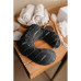 Дорожня подушка SoundSleep чорна 26x30см