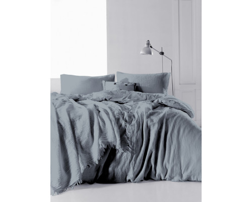 Комплект постельного белья SoundSleep Muslin Dark Grey евро