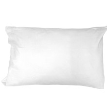 Наволочка фланелевая Delicacy SoundSleep белая 40х60 см