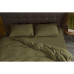 Комплект постельного белья SoundSleep Stonewash Adriatic Оливковый евро