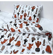 Комплект постільної білизни в ліжечко Cactus SoundSleep муслін