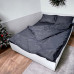 Комплект постельного белья Monoton Dark Grey SoundSleep бязь полуторный