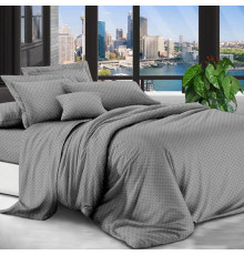 Комплект постельного белья Sersali ТМ Emily полисатин евро