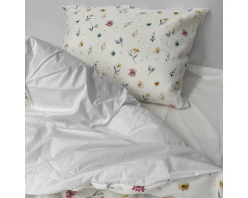 Комплект постільної білизни в ліжечко Flowers SoundSleep Муслін