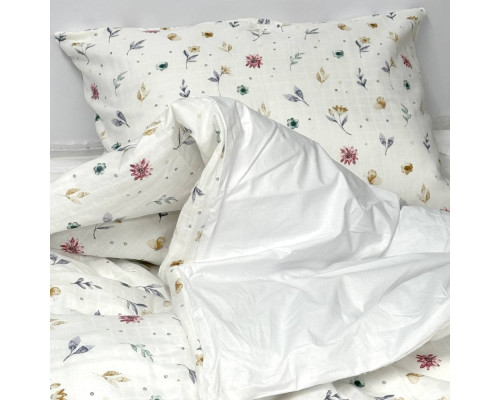 Подростковый комплект постельного белья Flowers SoundSleep муслин