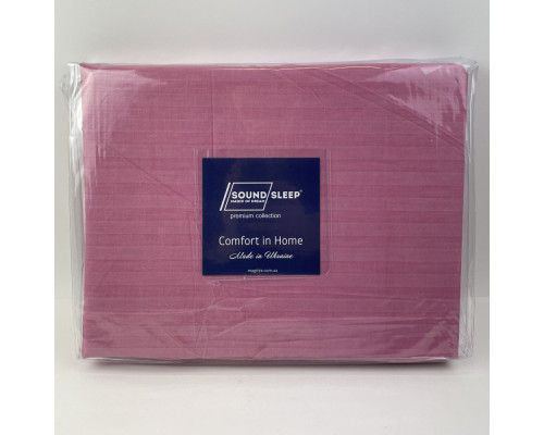 Простынь на резинке Stripy Pink SoundSleep бязь 140х200 см