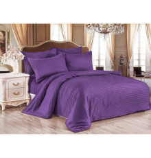 Комплект наволочок Pancy SoundSleep сатин-страйп чорничний 50х70 см