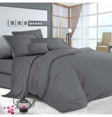 Простынь на резинке Manner Grey SoundSleep бязь 90х200 см