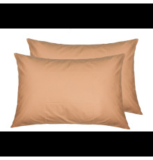 Комплект наволочек из ранфорса SoundSleep 50х70 сm Ran-113 Mokko