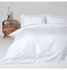 Простынь Stripe SoundSleep сатин-страйп белый 120х220 см