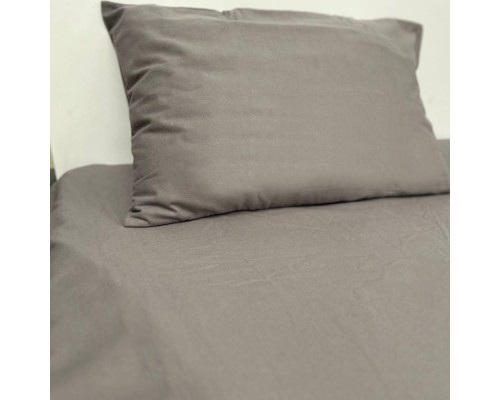 Наволочка фланелевая Delicacy SoundSleep серая 50х70 см