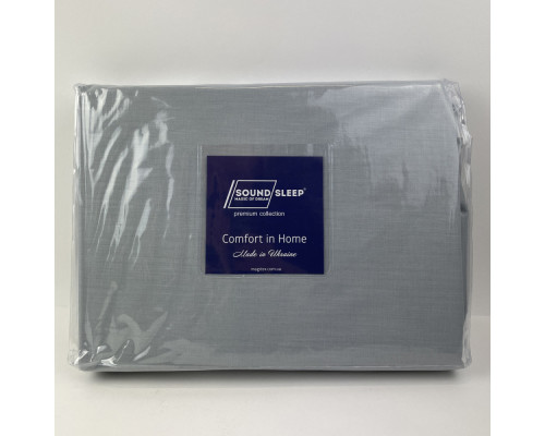 Простынь на резинке Manner Аshen SoundSleep бязь 90х200 см