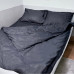 Комплект постельного белья Monoton Dark Grey SoundSleep бязь полуторный