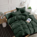 Комплект постельного белья SoundSleep Stripe Dark Green сатин-страйп темно-зеленый семейный