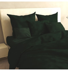 Простынь на резинке Stripy Green SoundSleep бязь 90х200 см
