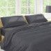 Простынь на резинке Stripy Graphite SoundSleep бязь 90х200 см