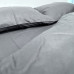 Комплект постельного белья Monoton Dark Grey SoundSleep бязь полуторный