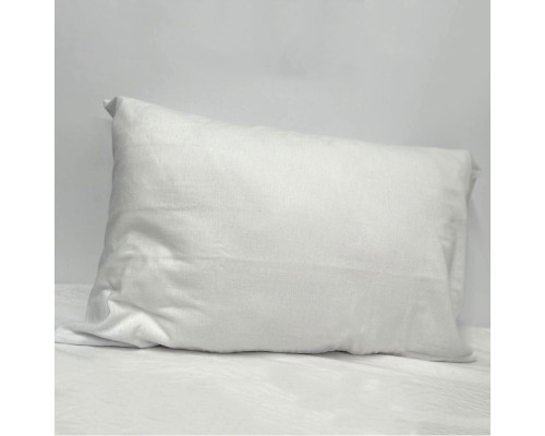 Наволочка фланелевая Delicacy SoundSleep белая 50х70 см