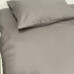 Простынь на резинке фланелевая Delicacy SoundSleep серая 90х200 см