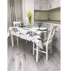 Скатертина тефлонова водовідштовхувальна CasaMia+2 серветки (Лаванда)