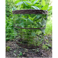 Садова Огорожа-конструктор із ротанга на оцинковій основі 100*33см