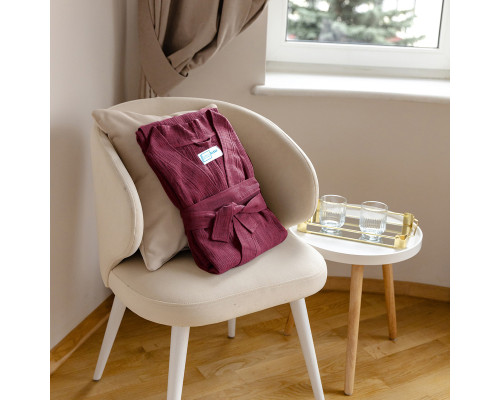 Халат Кімоно Muslin Burgundy SoundSleep бургунді L