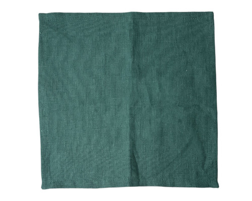 Серветка лляна Linen Style SoundSleep зелена 30х30 см