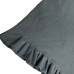 Ранер SoundSleep Stonewash Graphite 40х180 см з рюшами (94331806)