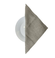 Серветка лляна Linen Style SoundSleep натуральна 30х30 см