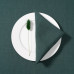 Серветка лляна Linen Style SoundSleep зелена 30х30 см