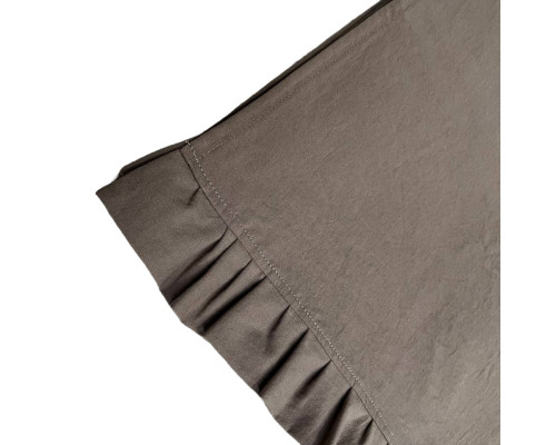 Ранер з рюшами Stonewash Coffee SoundSleep 40х180 см