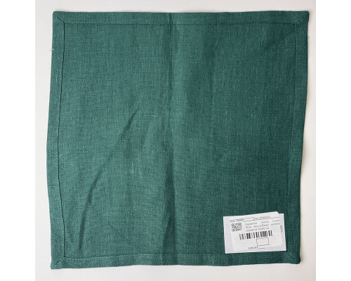 Серветка лляна Linen Style SoundSleep зелена 30х30 см