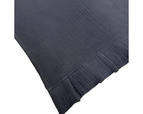 Раннер із рюшами Muslin Graphite SoundSleep 40х180 см