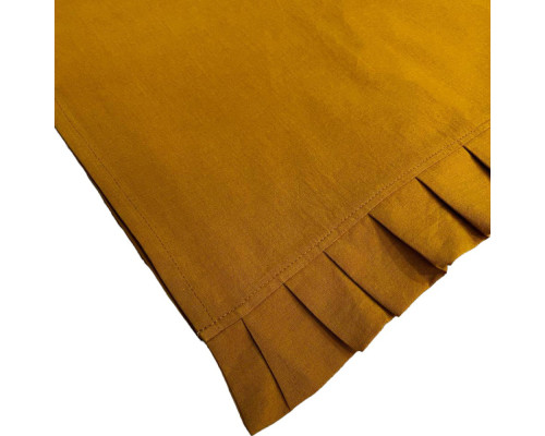 Ранер з рюшами Stonewash Mustard SoundSleep 40х180 см