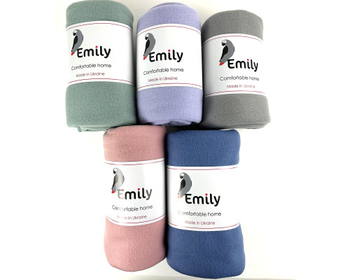 Плед флісовий Levity ТМ Emily рожевий 150х200 см