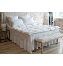 Ковдра пухова 90% сірий пух зимова SoundSleep Zero gravity 140х205 см 900г