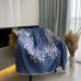 Плед бавовняний SoundSleep Wings синій 140х200 см