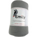 Плед флісовий Levity ТМ Emily сірий 150х200 см