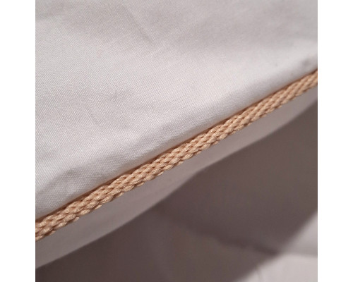 Ковдра SoundSleep Woolen Gold зимова вовняна тик 155х215 см 450г молочна (2800004918657)