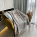 Плед бавовняний SoundSleep Wings сірий 140х200 см