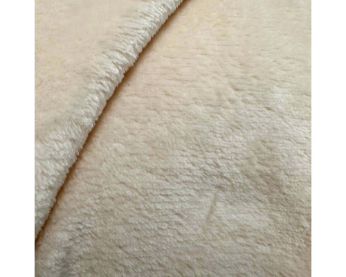 Плед велсофт Comfort Emily 240гм2 бежевий 120х150 см