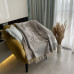 Плед бавовняний SoundSleep Wings сірий 140х200 см