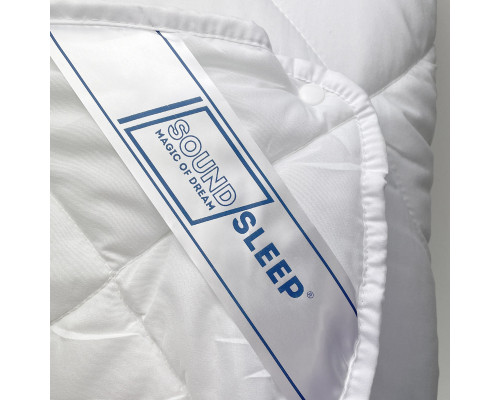 Ковдра SoundSleep Gold Dyet зима-літо 2 в 1 140х205 см біла (93901758)