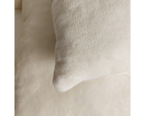 Подушка Emily Manner Beige декоративна велсофт 45х45 см бежева (2800005112191)