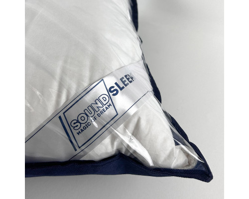 Подушка пухова трикамерна SoundSleep Elite білий пух 50х70 см
