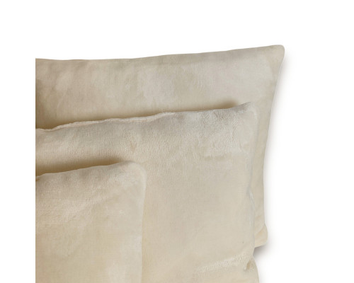 Подушка Emily Manner Beige декоративна велсофт 45х45 см бежева (2800005112191)